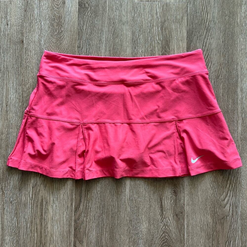 Nike Active Pleated Skort Pink Size Large Tennis Golf Pickleball‎